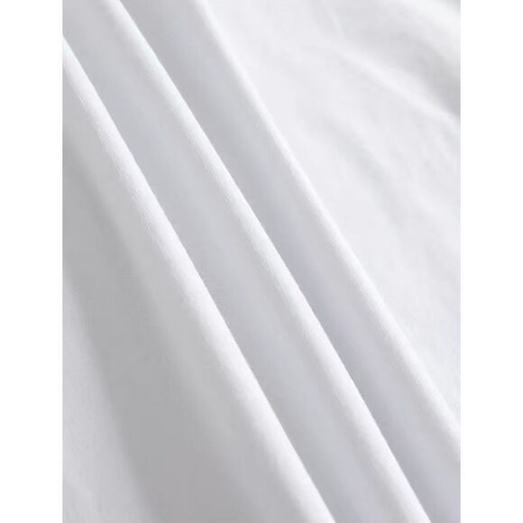 NWT Woman’s SZ S White Perfectly Imperfect Leopard Print Casual Top - Picture 4 of 6